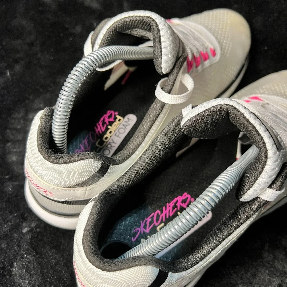 Skechers Flex Appeal 3.0 13474 WBHP Women's 10 Sneakers White Pink Running Shoes
